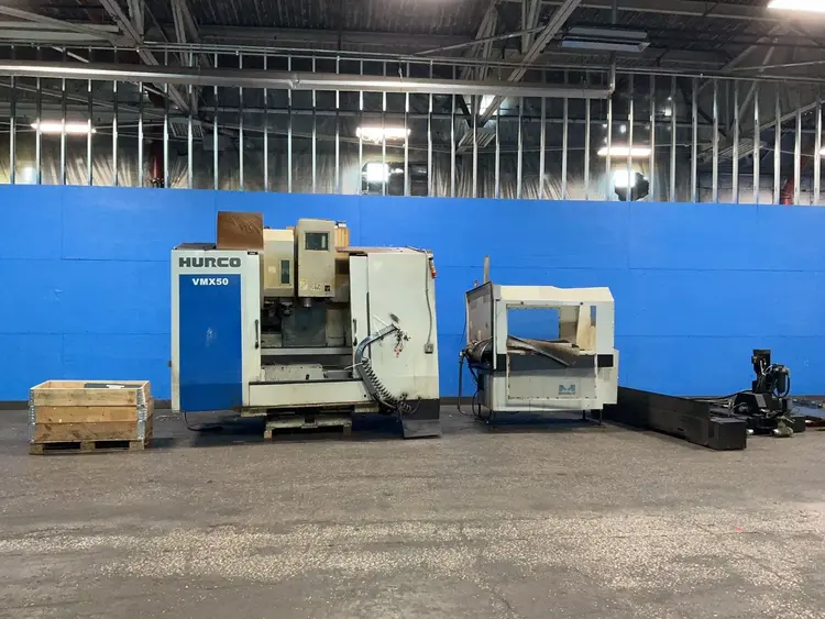 Used 2006 HURCO VMX50//50T Vertical Machining Centers Ohio US | HGR 24 #1343723