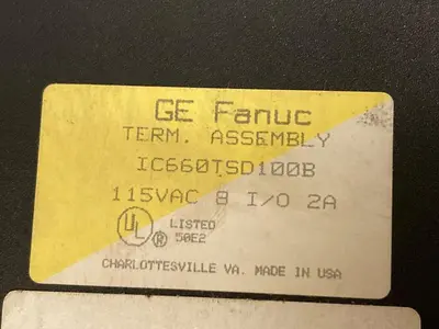 New | in-Stock GE FANUC IC660EBD100A Industrial Controls | Surplus Asset Holdings #1221764