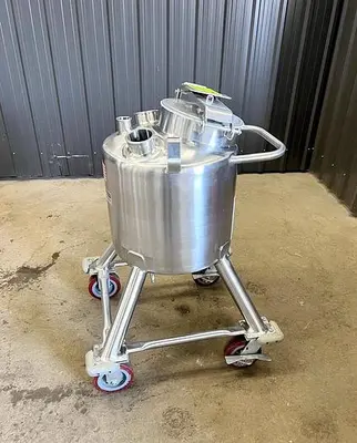 Used Mueller 10 Gallon Tank (Vessel), 316 Stainless Steel