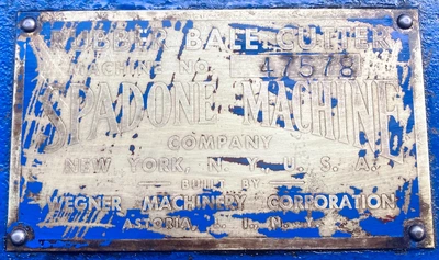 Spadone 28” Guillotine (BALE) Cutter, Item # 1955