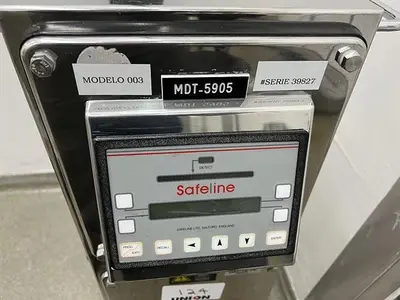 Safeline model 303 stainless steel metal detector for tablets`o