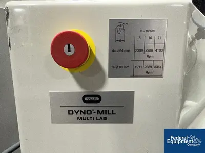 USED WAB WAB Dyno-Mill, Model Multi Lab