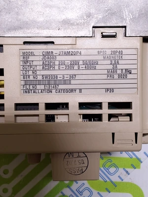 YASKAWA GPD 305/J7 200V 0.2kW CIMR-J7AM20P4