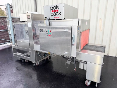 Polypack Model Scarab-350 Tray Shrink Wrapper