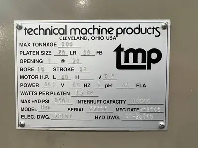 USED 2005 TMP TMP HVP PRESS