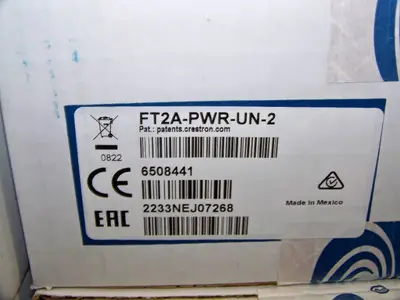 (43) Crestron FT2A-PWR-UN-2 2-Outlet Power Distribution Modules - NEW IN BOX