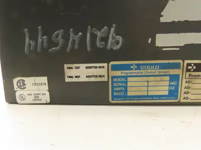 Gould AS-984A-816 PLC Controller I/O Chassis Rack