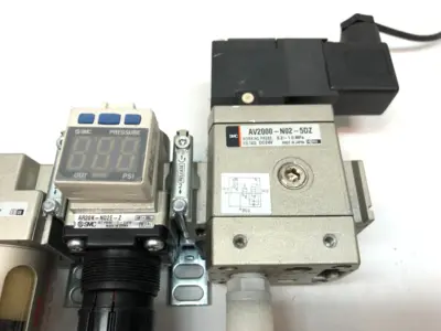 USED SMC PNEUMATIC ASSEMBLY
