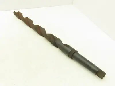 MSC 01665843 1-9/16"x 24"L HSS Drill Bit 5MT Morse Taper Shank Spiral Flute