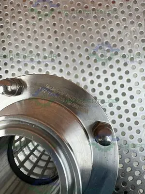 USED GLACIER TANKS SGF-TW-G150-KFM-9MM TRI CLAMP INLINE SIGHT GLASS 1 1/2" FITTING