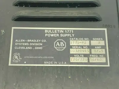 Used Allen-Bradley Power Supply PLC Power Supplies Michigan US | Maverick Industrial Sales #1453090