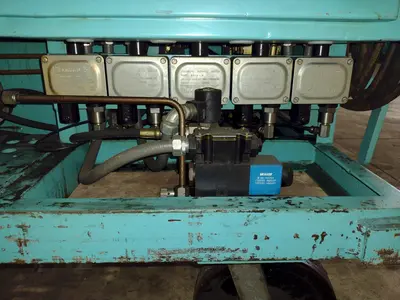 40 TON MODERN HYDRAULICS 4 CYLINDER PORTABLE HYDRAULIC DIE SETTING & SEPARATING SYSTEM: STOCK #23775