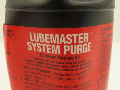 LubeMaster System Purge Equipment Flushing Oil 1 Quart
