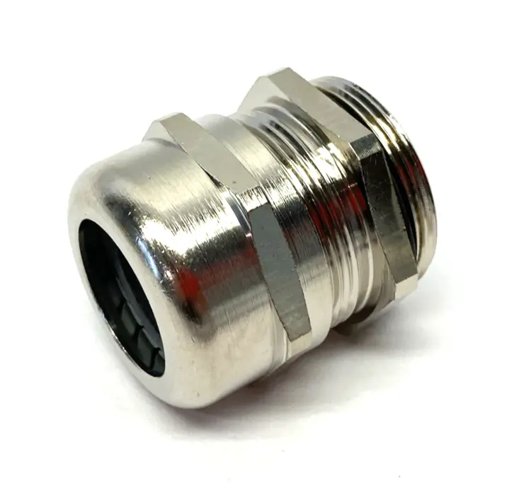 New | in-Stock Weidmüller Nickel-plated Strait Brass Cable Gland VG 29-MS68 Silver Electrical Fittings Michigan US | Maverick Industrial Sales #1395217