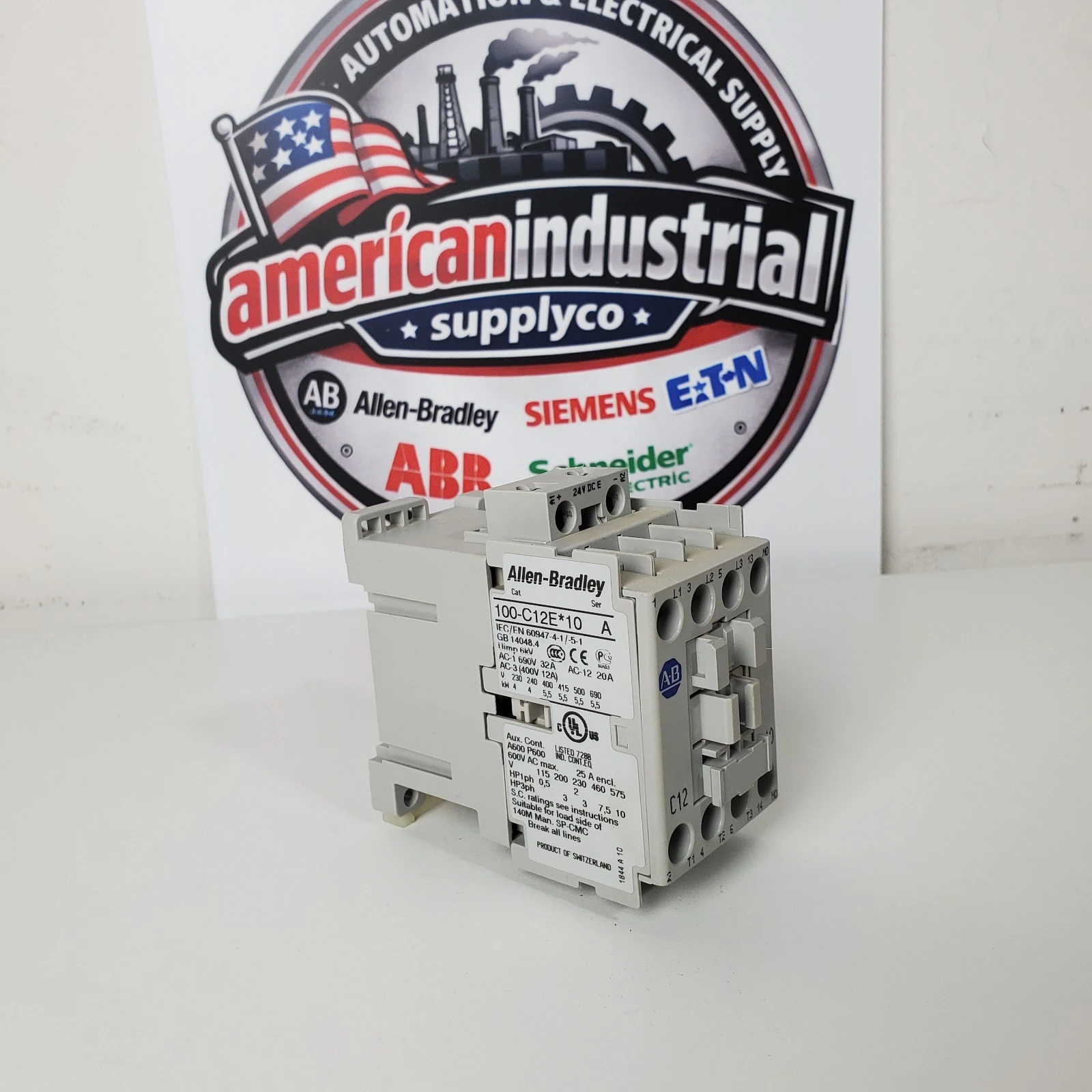 Used Allen-Bradley 100-C12E*10 PLC Contactors California US | American Industrial Supply Co. #1377159