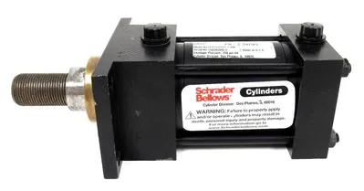 NEW SCHRADER BELLOWS PAC122321 PNEUMATIC CYLINDER PA-2 SERIES 2" STROKE 250 PSI