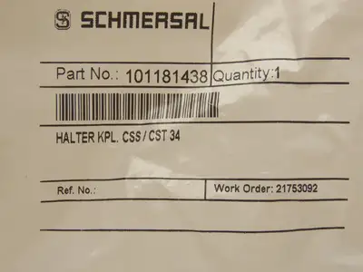 Schmersal CST 34-S-1 Magnet Safety Sensor Non Contact 101181085