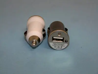 (MANY) USB Vehicle / Car Power Outlet Chargers (Black & White)
