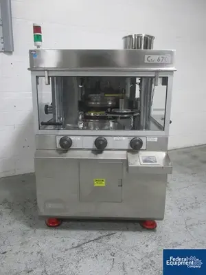 USED Cadmach Cadmach CSI-670 Tablet Press, 61 Station