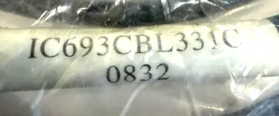NEW LOT OF 2 GE FANUC IC693CBL331C 2M CABLE 24PN 90DEG