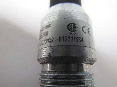 Turck B15-GT18-ADZ30X2-B1331/S34 Inductive Proximity Sensor w/One Nut