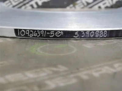 Elliott Group 10926391-5 Baffle Plate 5390888 9.625" OD 4.75" ID 0.25" W New