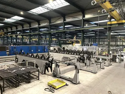 USED TUBE TECH LASER FOR TUBES, BEAMS & PROFILES