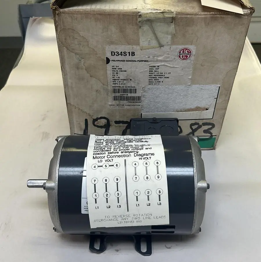 New | in-Stock US MOTORS D34S1B Industrial Controls Ohio US | Surplus Asset Holdings #1241686
