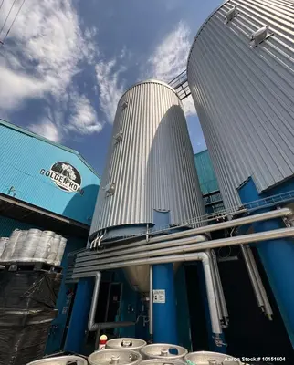 Used Ziemann Bauer 27,000 Gallon Jacketed Pressure Vessel | 874 BBL Fermentation Tank