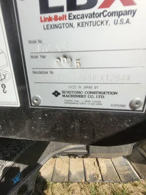 2025 LINK BELT EXCAVATORS 170 X4S Excavators | Mid South Machinery (8)