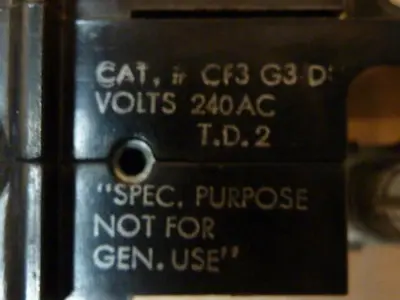 USED HEINEMANN CF3 G3-D