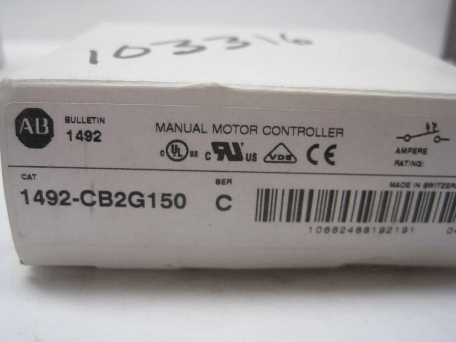 New Allen Bradley 1492-CB2G150 Motor Controller 1492CB2G150
