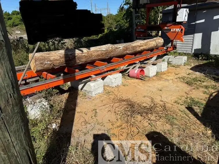 Used WOOD MIZER LT 15 ELECTRIC SAWMILL WITH 38 HOURS Conveyors North Carolina US | CAROLINA MACHINERY SALES #422230