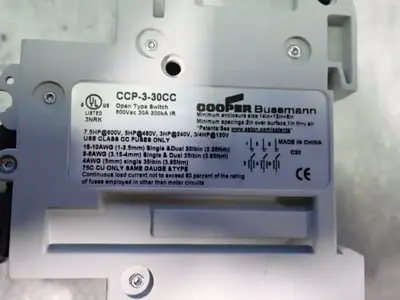 Used COOPER BUSSMANN CCP330CC Disconnects Ohio US | HGR 24 #1020164