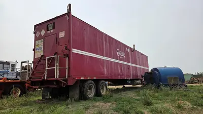 USED ALLOY TRAILERS INC 48' TANDEM AXLE VAN TRAILER