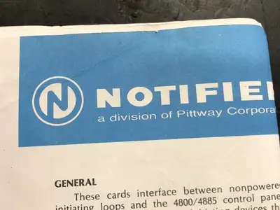 NEW NOTIFIER 4ZBRX