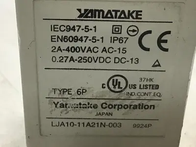 USED YAMATAKE LJA10-11A21N-003