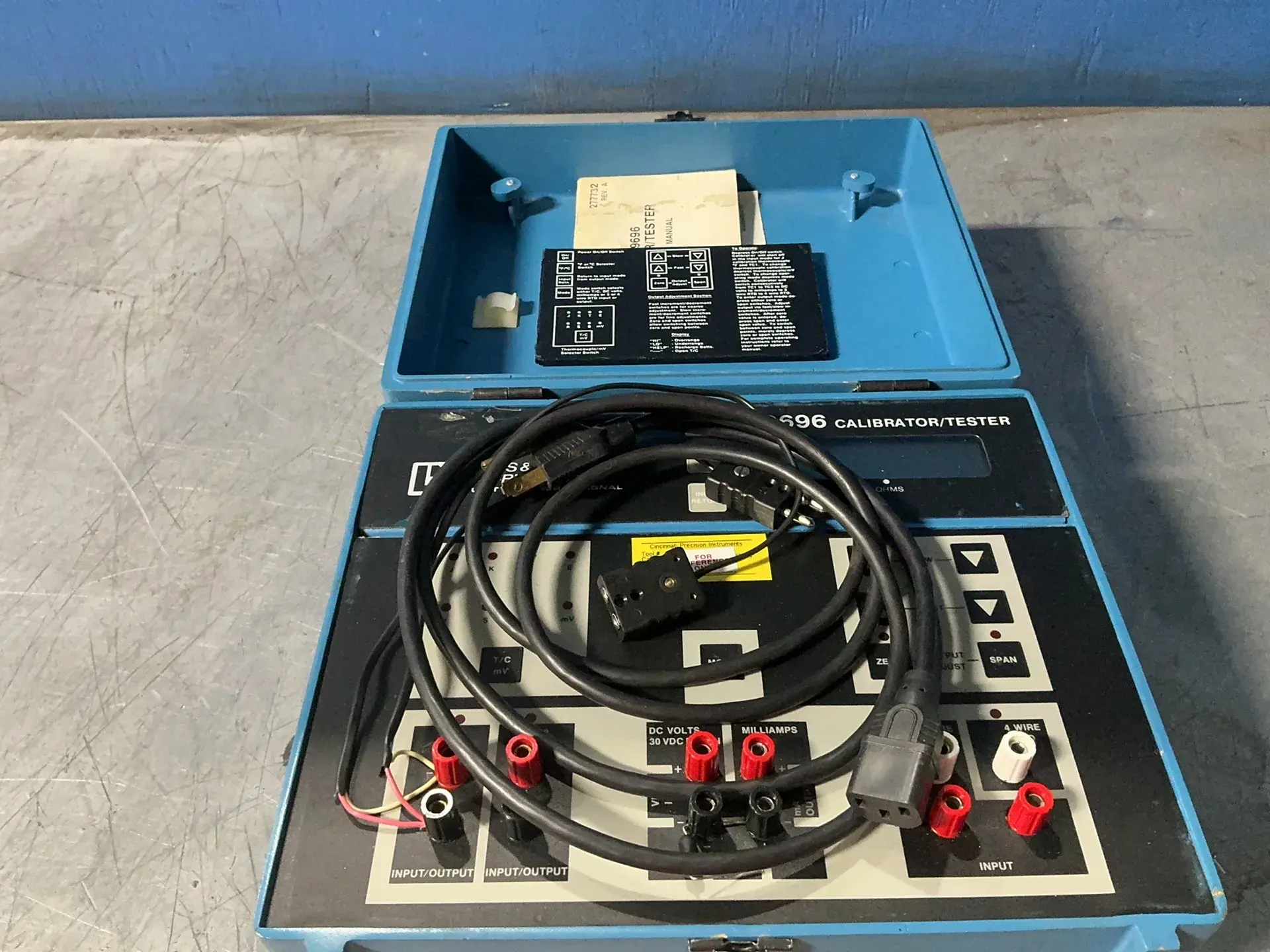 Used LEEDS & NORTHRUP INSTRUMENTS 9696 Multi-function Process Calibrators Ohio US | HGR 24 #1357191