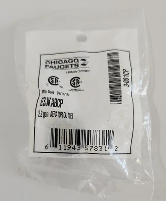 NEW Chicago Faucets 445-DJ18ABCP