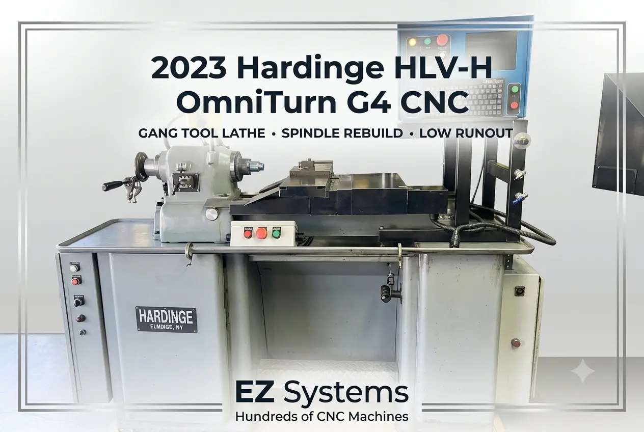 Used HARDINGE HLV-H Precision Lathes California US | [EZ] EZ Systems #1249631