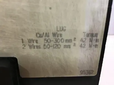USED SQUARE D LAL3640035M