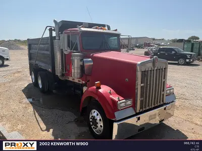 Used 2002 KENWORTH W900 Dump trucks Oklahoma US | Proxy Equipment #1388999