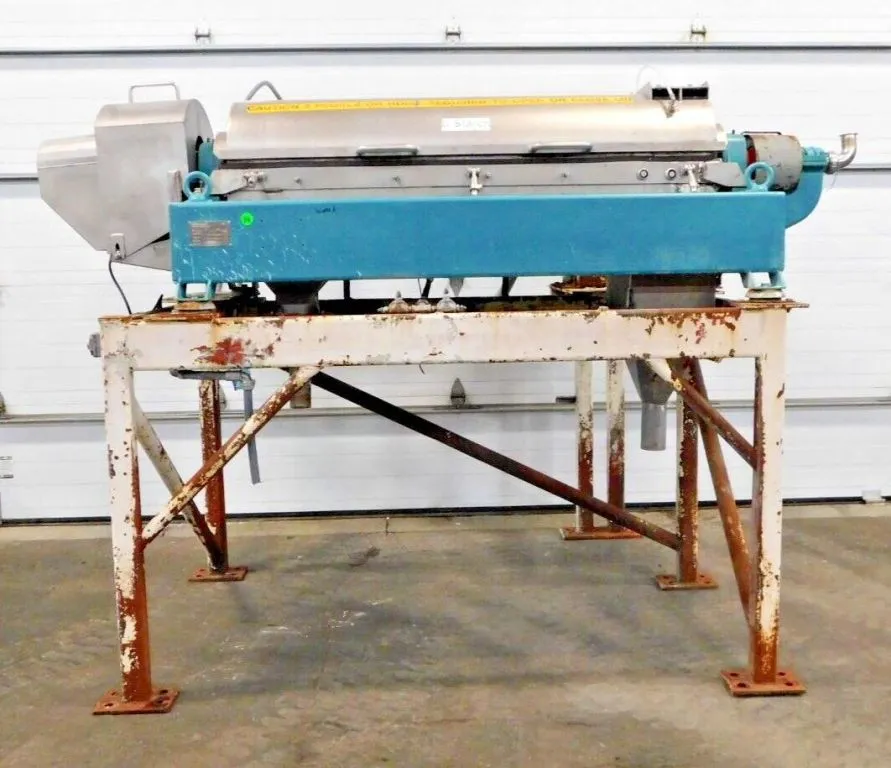 Alfa-Laval NX 418B-31G decanter centrifuge, 316SS.