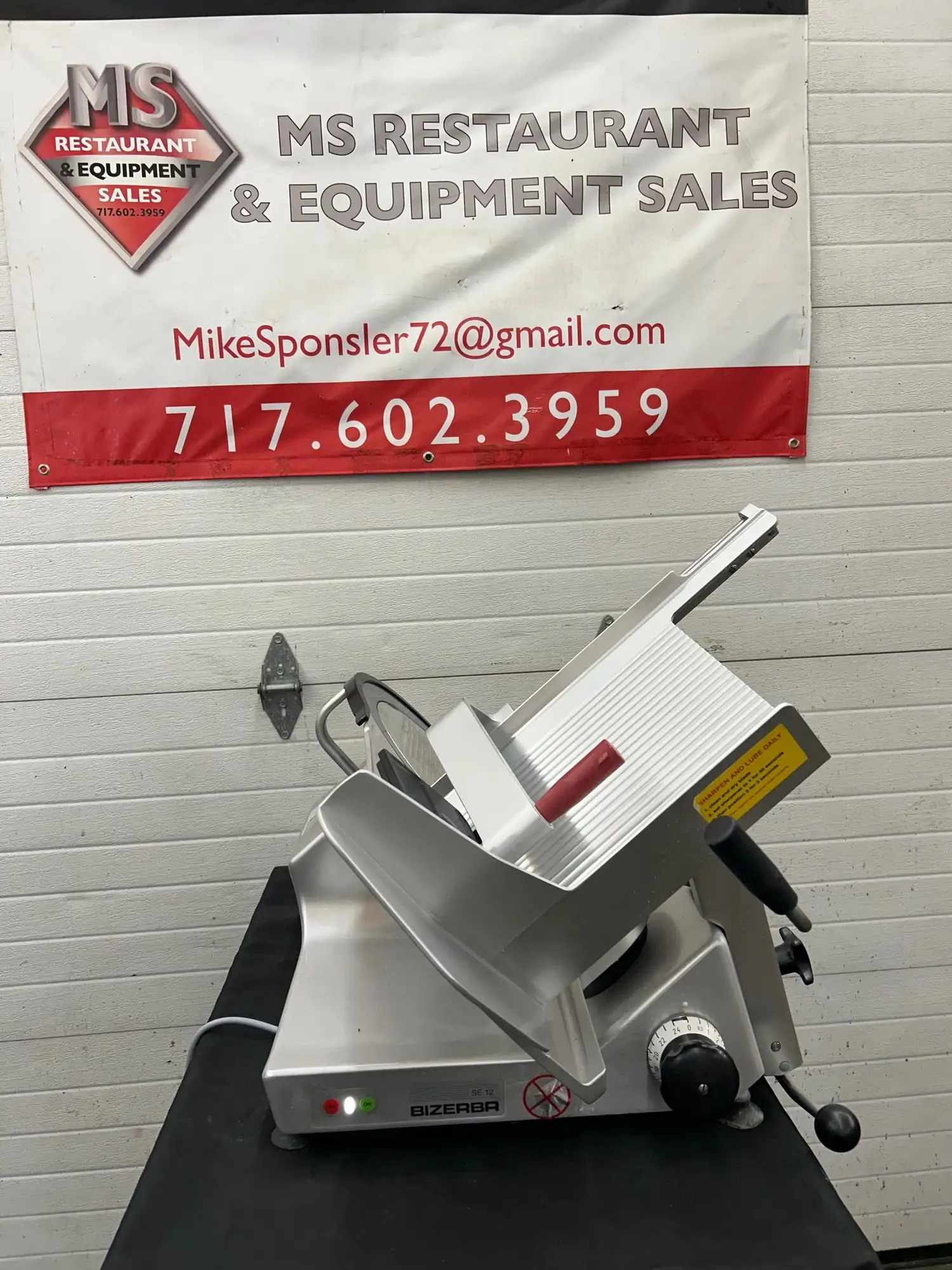 Bizerba GSP H 2015 Refurbished Deli Slicer Tested and Working!