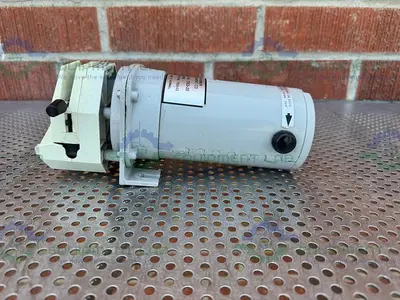 USED COLE PARMER 7553-20 MOTOR 6-600 RPM W/ MASTERFLEX 7518-12 EASY LOAD PUMP HEAD