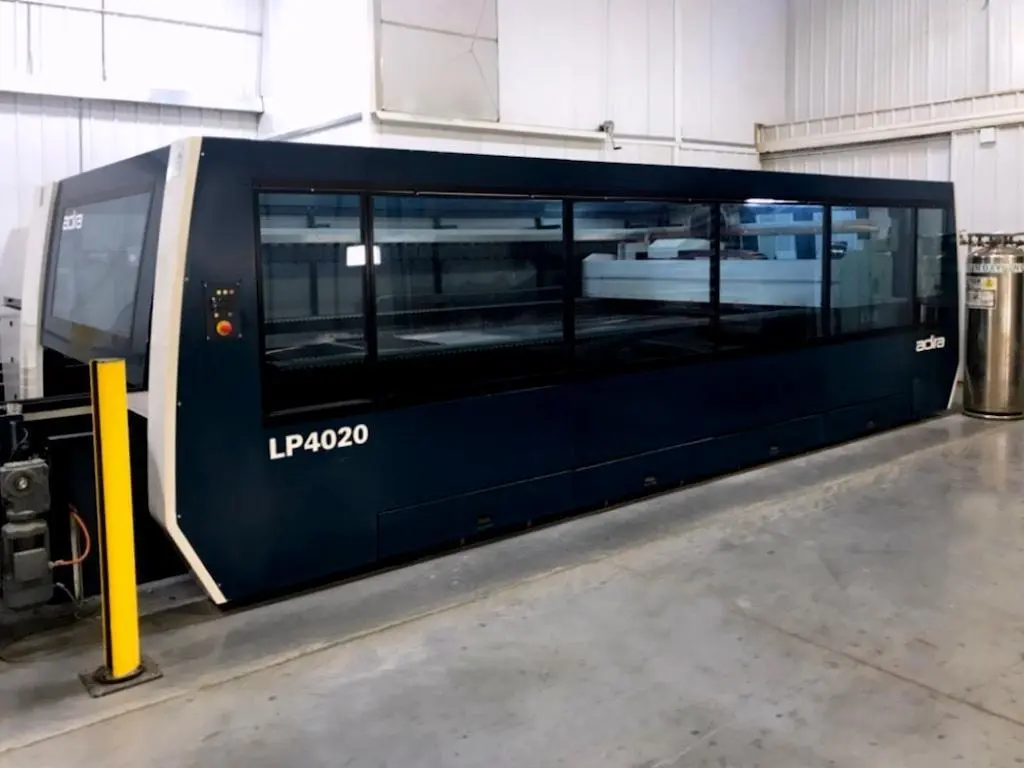 Used 2012 ADIRA LP 4020 Laser Cutters Illinois US | Machine Factory Outlet #1264095