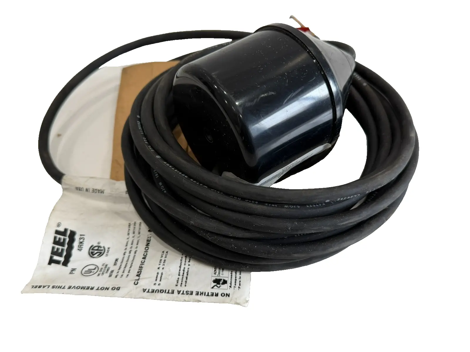 NEW TEEL 4RK31 FLOAT SWITCH