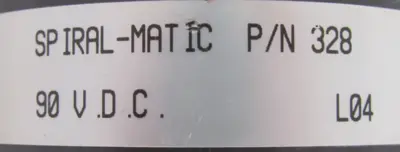 USED SPIRAL-MATIC 328 MOTOR 90VDC
