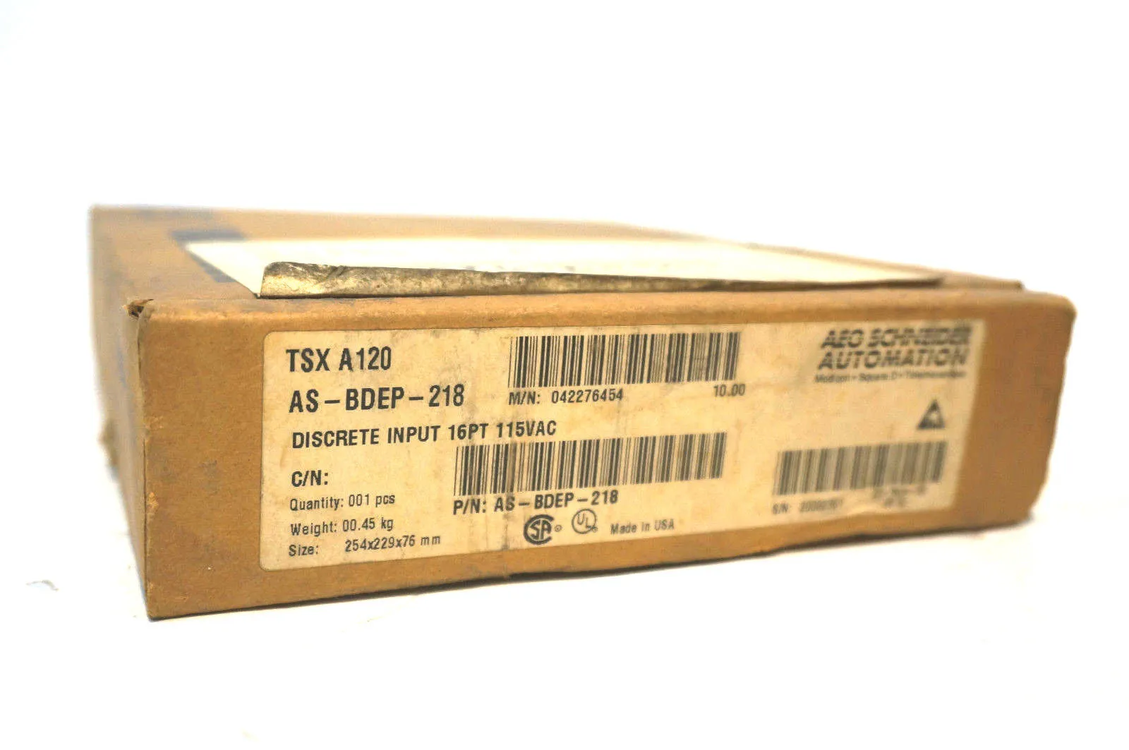 NEW SCHNEIDER AUTOMATION AS-BDEP-218 INPUT MODULE ASBDEP218