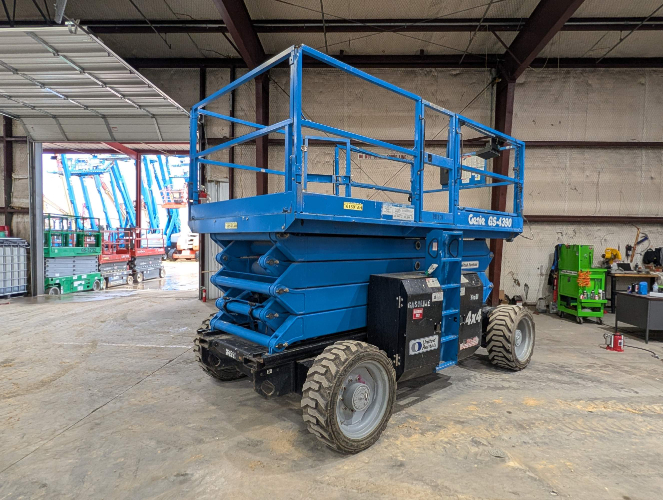 Used 2016 Genie GS-4390RT Scissor Lifters Texas US | Stack Equipment #1208768